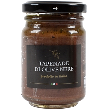 Mini tapenade - Sort oliven